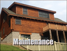  Moncure, North Carolina Log Home Maintenance
